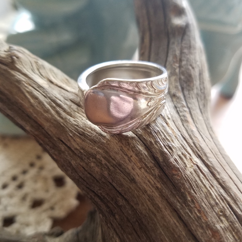Handcrafted Spoon Ring - Picture 3 of 11